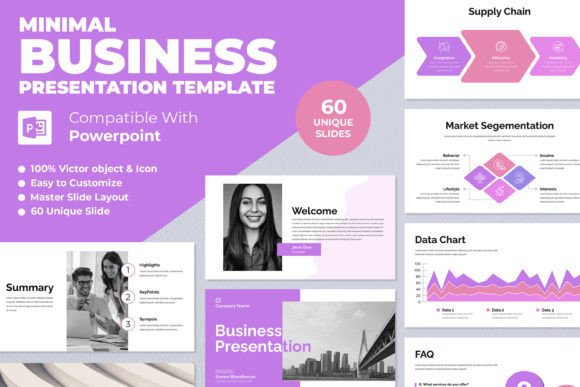 Achieve Visual Harmony with a Minimal Business Presentation