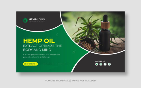 Crafting Eye-Catching Hemp Oil YouTube Thumbnails