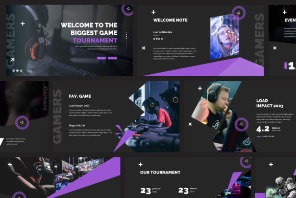 Level Up Your Esport Presentations: A Dynamic Keynote Template