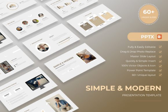 Simple and Modern Presentation Template for Clarity
